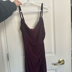 Classy, wine coloured dress. For wedding or a fancy night out! Never worn.